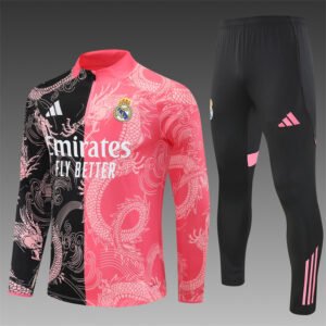 Conjunto Rosado chandal niñoadulto Dragon Real Madrid 2025-2026