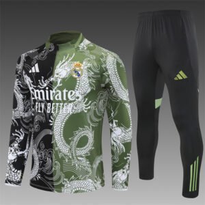 Conjunto Verde chandal niño-adulto Dragon Real Madrid 2025-2026