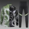 Conjunto Verde chandal niño-adulto Dragon Real Madrid 2025-2026 dorsal