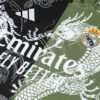 Conjunto Verde chandal niño-adulto Dragon Real Madrid 2025-2026 pecho