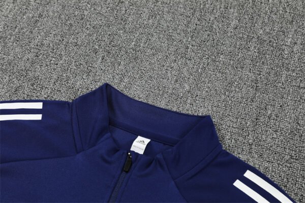 Conjunto chandal Azul niño-adulto Real Madrid 2025-2026 cuello