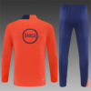 Conjunto chandal niño-adulto Anaranjado FC Barcelona 2024-2025 dorsal