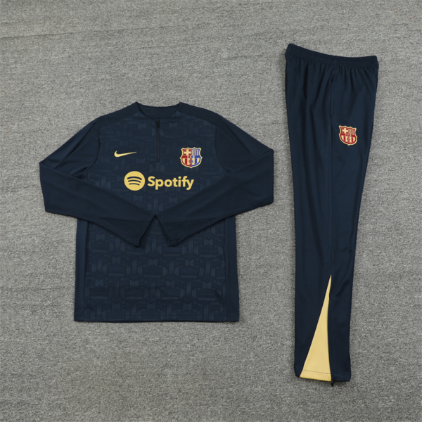 Conjunto chandal niño-adulto Azul FC Barcelona 2024-2025 p