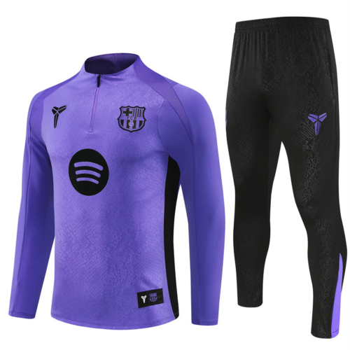 Conjunto chandal niño-adulto Morado FC Barcelona 2025-2026