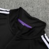Conjunto chandal niño-adulto Negro Real Madrid 2022-2023 pecho