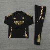 Conjunto chandal niño-adulto Negro Real Madrid 2024-2025 p