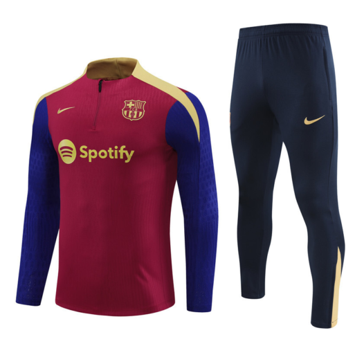 Conjunto chandal niño-adulto Rojo FC Barcelona 2024-2025