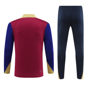 Conjunto chandal niño-adulto Rojo FC Barcelona 2024-2025 dorsal
