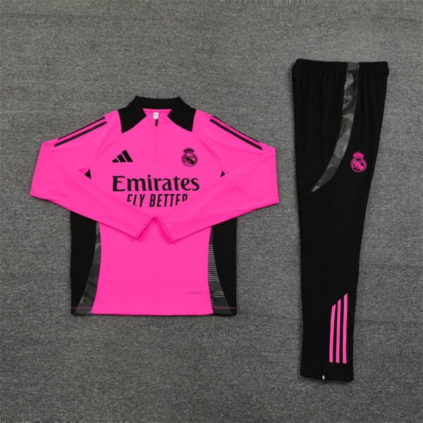 Conjunto chandal niño-adulto Rosa Real Madrid 2024-2025 p