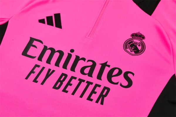 Conjunto chandal niño-adulto Rosa Real Madrid 2024-2025 pecho