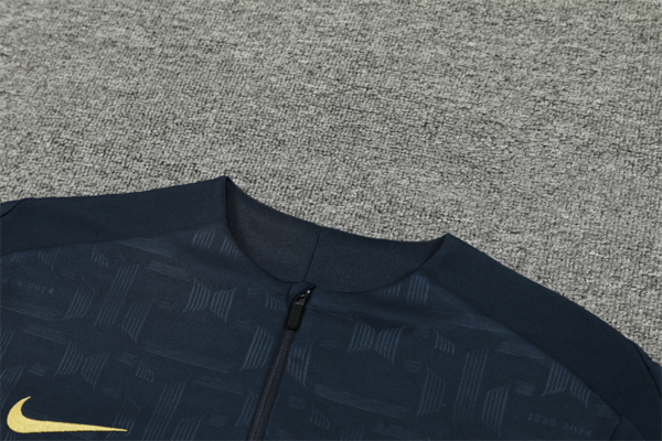 Conjunto chandal niñoadulto Azul FC Barcelona 2024-2025 cuello