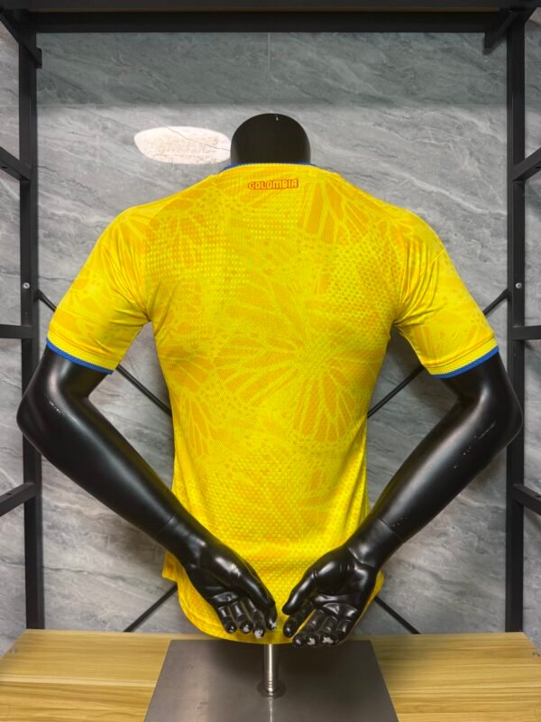 Camiseta Colombia Mundial 2026 dorsal
