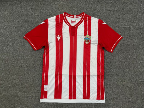 Camiseta Almeria rojo-blanco 2025-2026