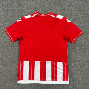Camiseta Almeria rojo-blanco 2025-2026 dorsal
