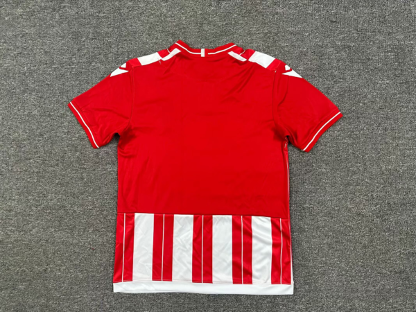 Camiseta Almeria rojo-blanco 2025-2026 dorsal