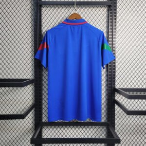 Camiseta Casual Italia 2023 Azul dorsla