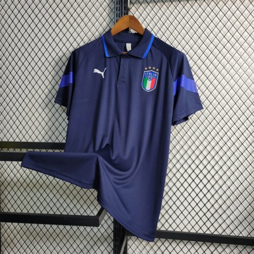 Camiseta Casual Italia 2023 Oscuro