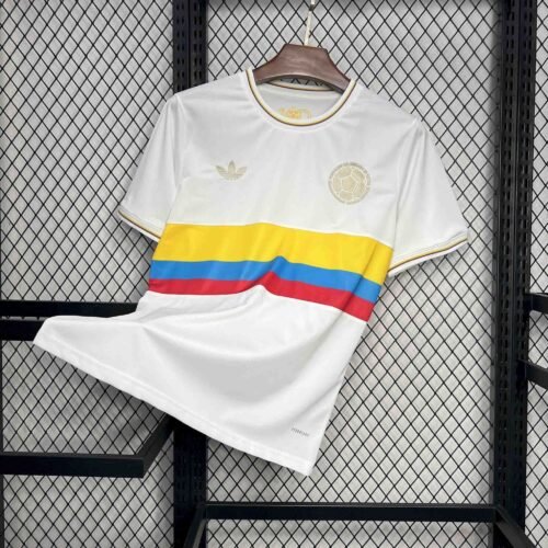 Camiseta Colombia 2024 blanca