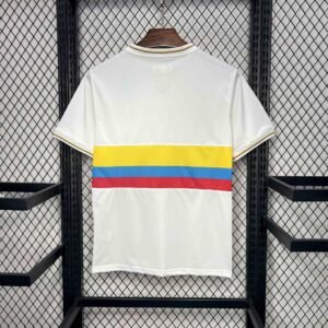 Camiseta Colombia 2024 blanca dorsal