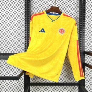 Camiseta Colombia 2026 amarillo manga larga