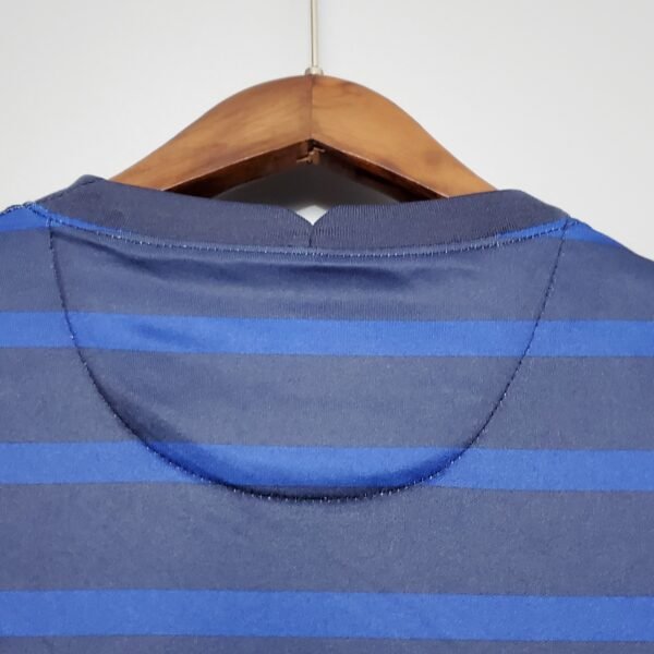 Camiseta Retro Francia 2020 Kante cuello anterior