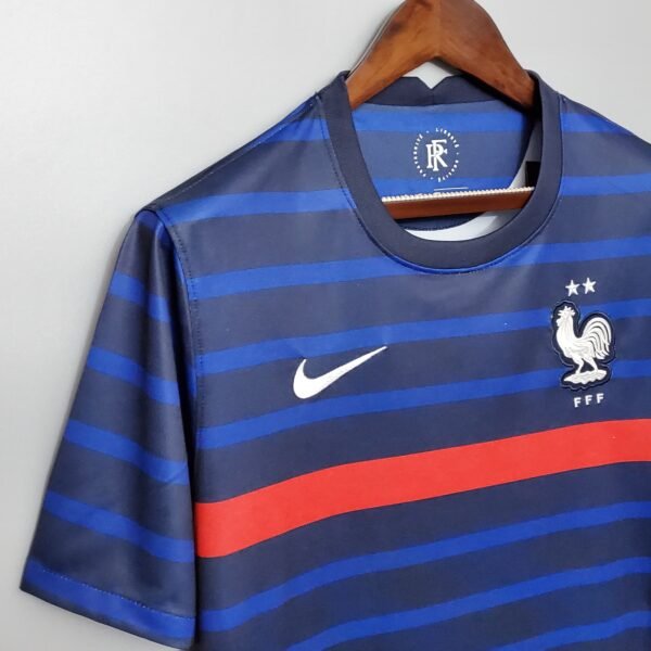 Camiseta Retro Francia 2020 Kante manga