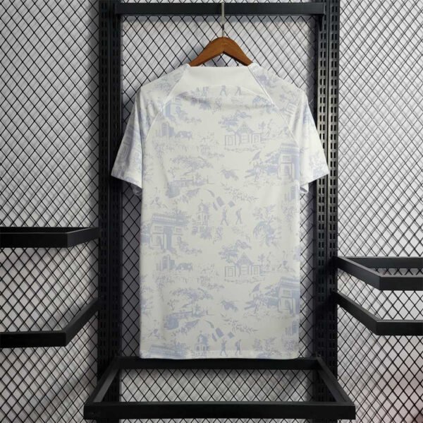 Camiseta Francia 2022 blanca dorsal