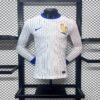 Camiseta Francia 2024 blanca manga larga