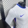 Camiseta Francia 2024 blanca manga larga lateral