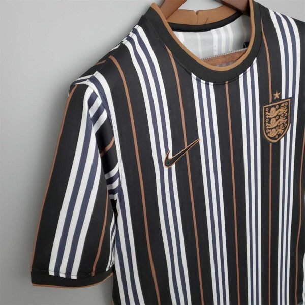 Camiseta Inglaterra Negro 2021 hombro