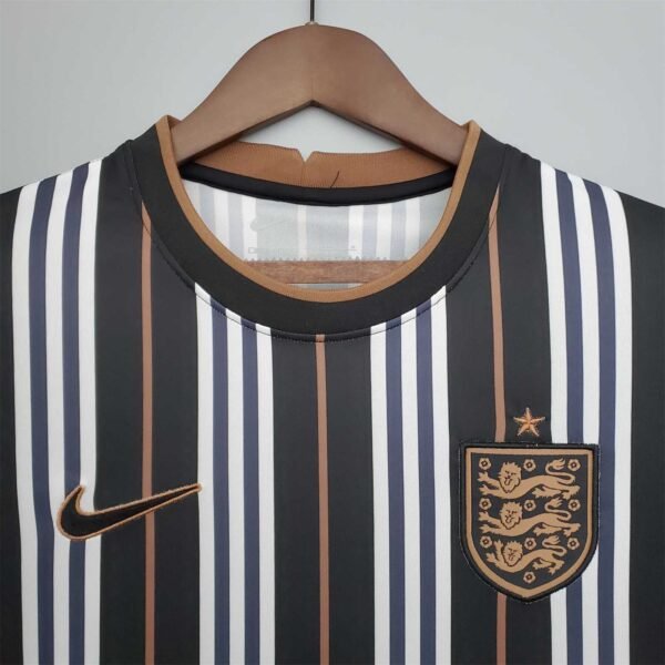 Camiseta Inglaterra Negro 2021 pecho