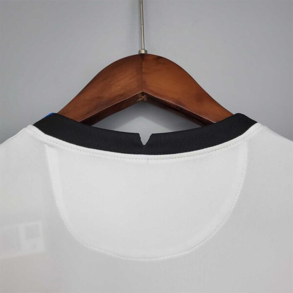 Camiseta Inter Milan Blanco 2021-2022 cuello