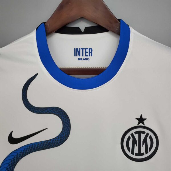 Camiseta Inter Milan Blanco 2021-2022 pecho