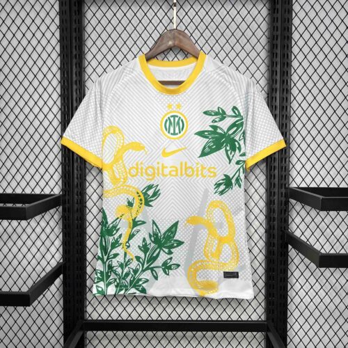 Camiseta Inter milan Amarrillo 2024-2025 Serpients