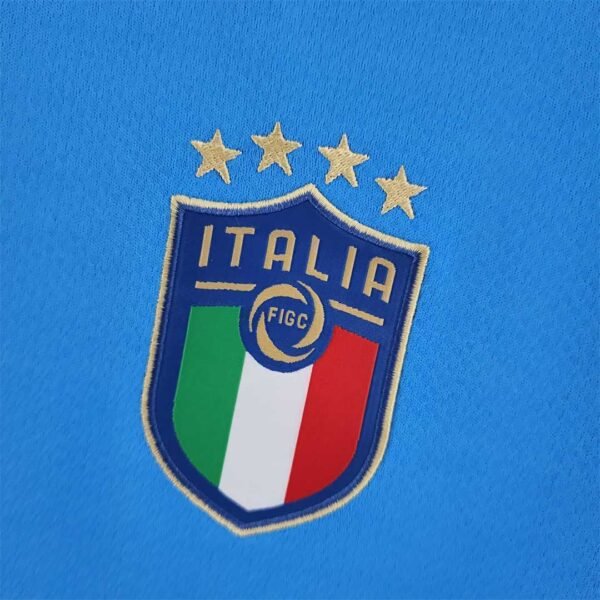 Camiseta Italia 2022 Barella escudo