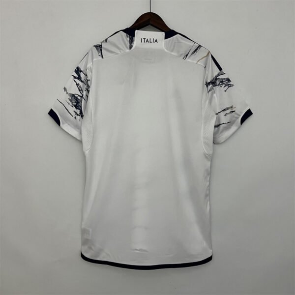 Camiseta Italia Chiesa 2023 Blanco dorsal