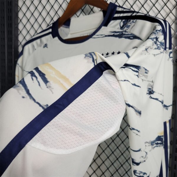 Camiseta Italia Chiesa 2023 Blanco laterale