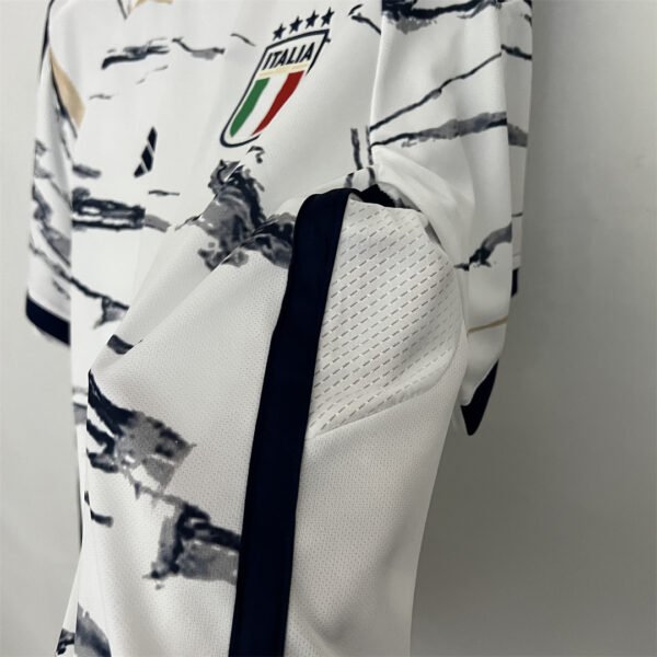 Camiseta Italia Chiesa 2023 Blanco laterale