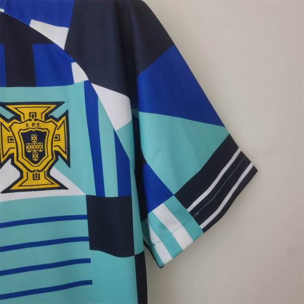 Camiseta Portugal 2022 Azul manica