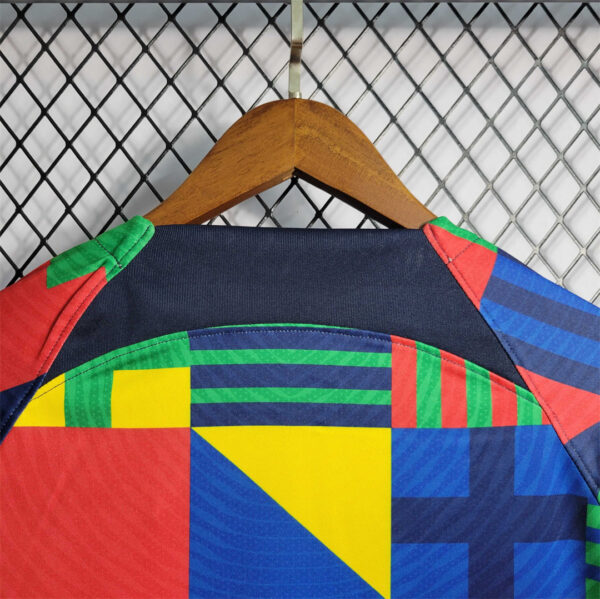 Camiseta Portugal 2023 Colorido cuello