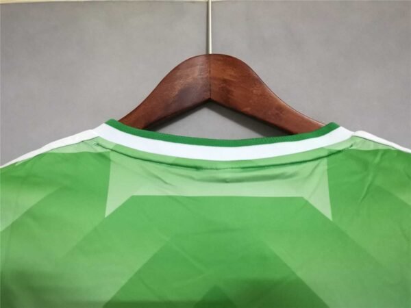 Camiseta Retro Alemania 1988 Verde cuello