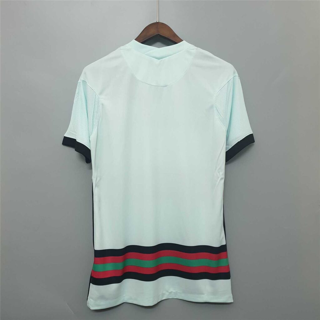 Camiseta Retro Blanco 2020 Bruno dorsal