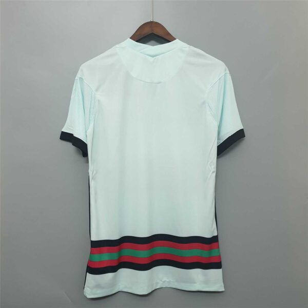 Camiseta Retro Blanco 2020 Bruno dorsal
