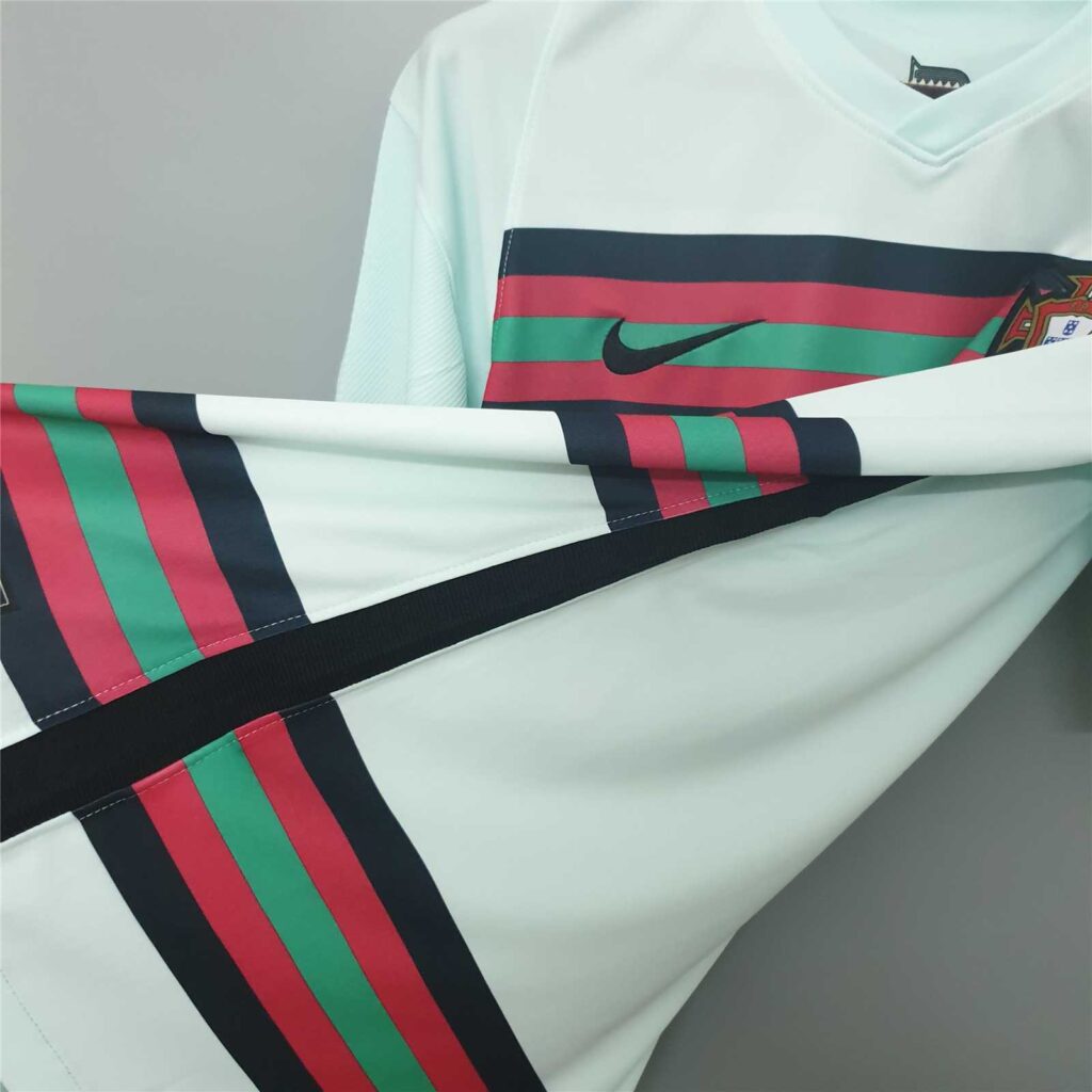 Camiseta Retro Blanco 2020 Bruno lateral