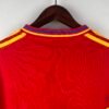 Camiseta Retro Colombia 1990 Roja collo anterior