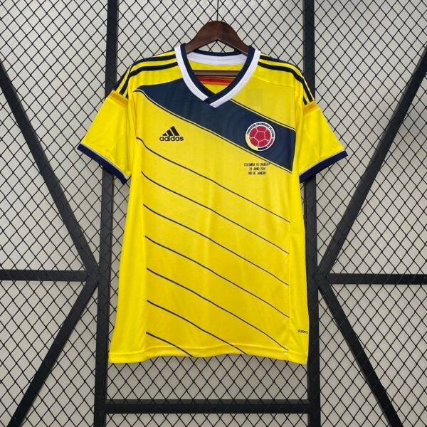 Camiseta Retro Colombia 2014 James