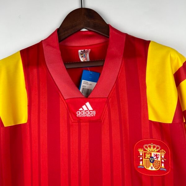 Camiseta Retro España 1992-1994 Roja pecho
