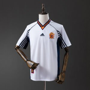 Camiseta Retro España 1998 Blanco