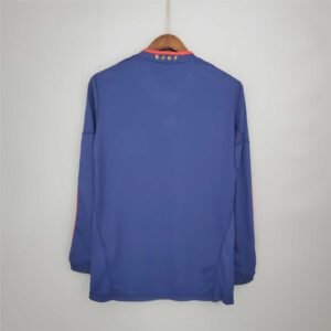 Camiseta Retro España Campeon 2010 Azul Manga Larga dorsal