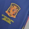 Camiseta Retro España Campeon 2010 Azul Manga Larga escudo